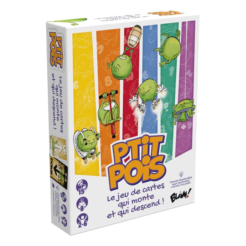 Ptit Pois - Le Jeu De Cartes Qui Monte Et Qui Descend