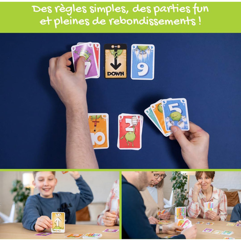 Ptit Pois - Le Jeu De Cartes Qui Monte Et Qui Descend