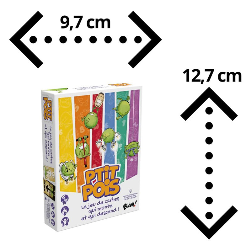 Ptit Pois - Le Jeu De Cartes Qui Monte Et Qui Descend