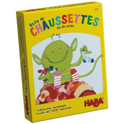 Rafle de Chaussettes Jeu de Cartes pour 4 ans Haba
