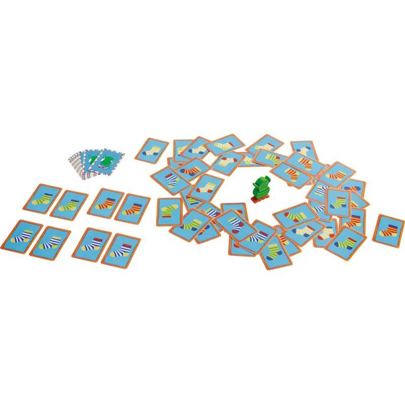 Rafle de Chaussettes Jeu de Cartes pour 4 ans Haba