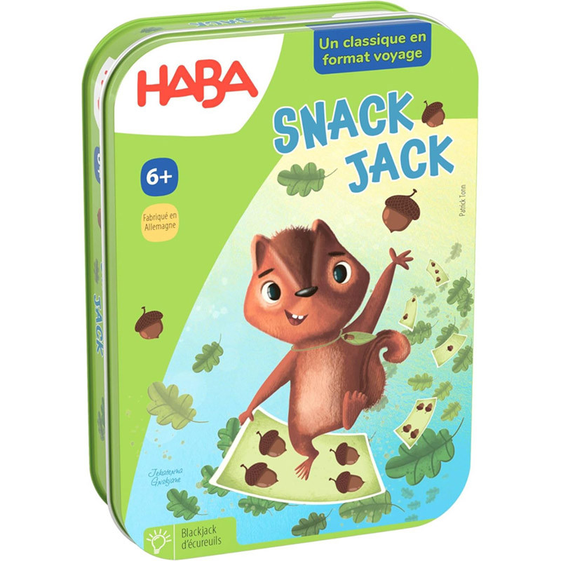 Snack Jack Jeu de Cartes Haba dès 6 ans