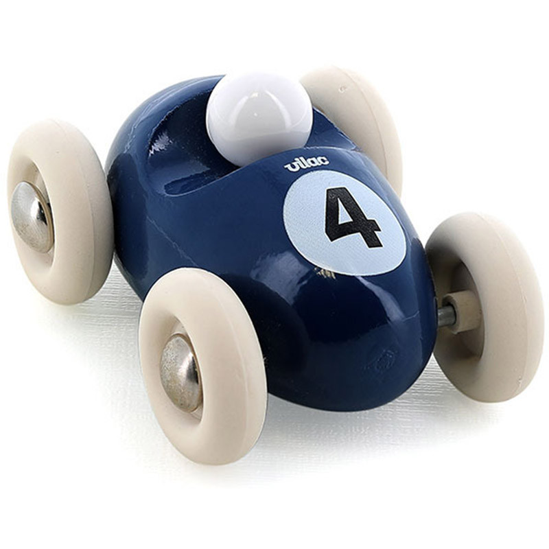Mini Roadster bois bleu nuit N°4 Vilac