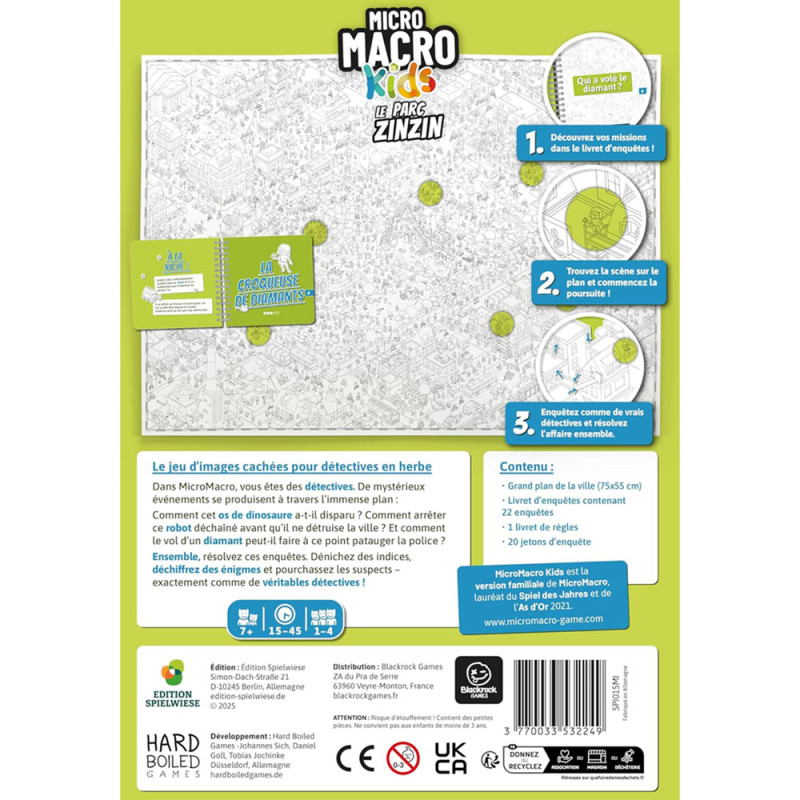 Micro macro kids Jeu d'enquête pour enfants dès 7 ans