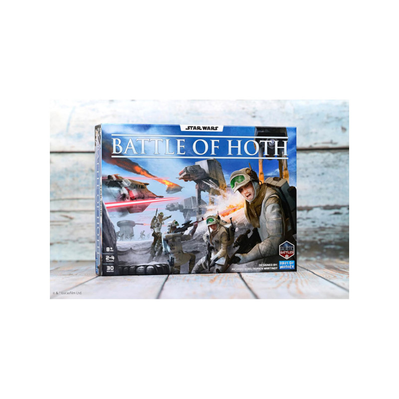 Star Wars La Bataille de Hoth Jeu de stratégie pour 2 à 4 Joueurs à partir de 8 Ans