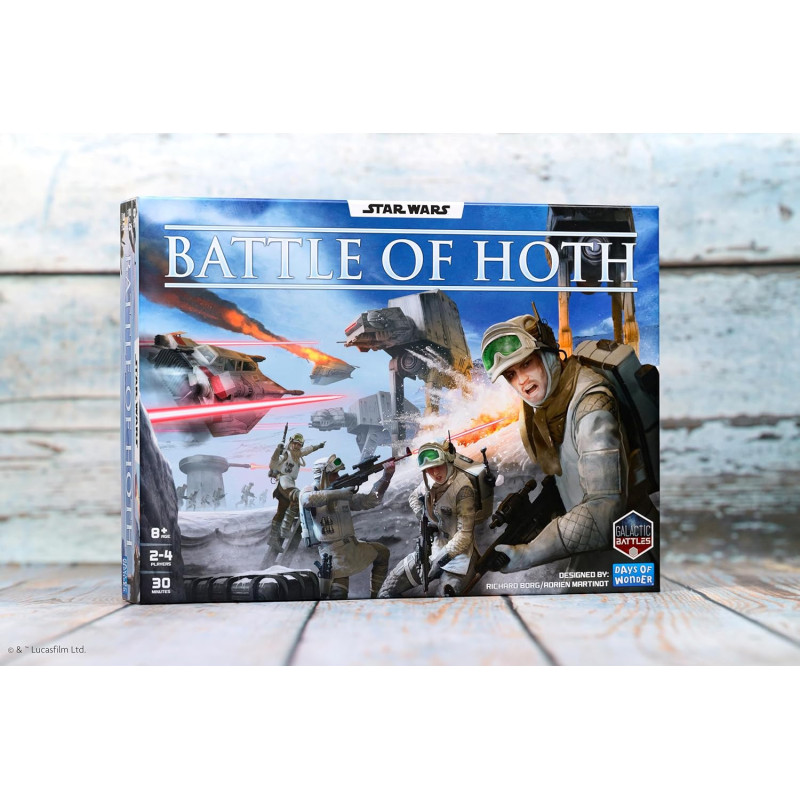 Star Wars La Bataille de Hoth Jeu de stratégie pour 2 à 4 Joueurs à partir de 8 Ans