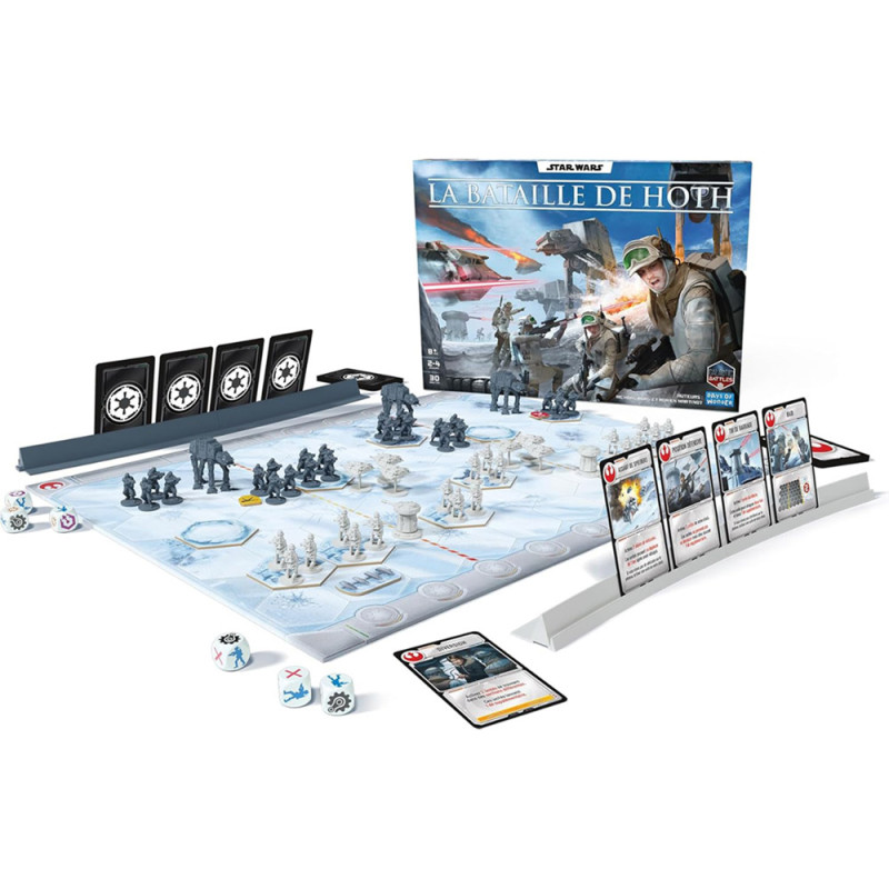 Star Wars La Bataille de Hoth Jeu de stratégie pour 2 à 4 Joueurs à partir de 8 Ans