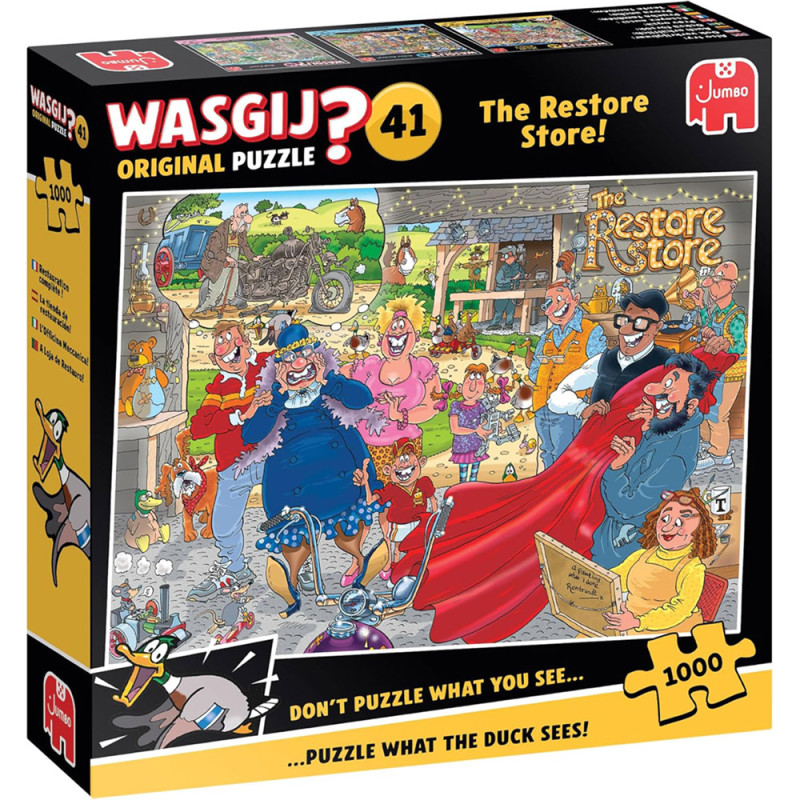 Wasgij Original 41 - Restauration Complète - Puzzle 1000 pièces