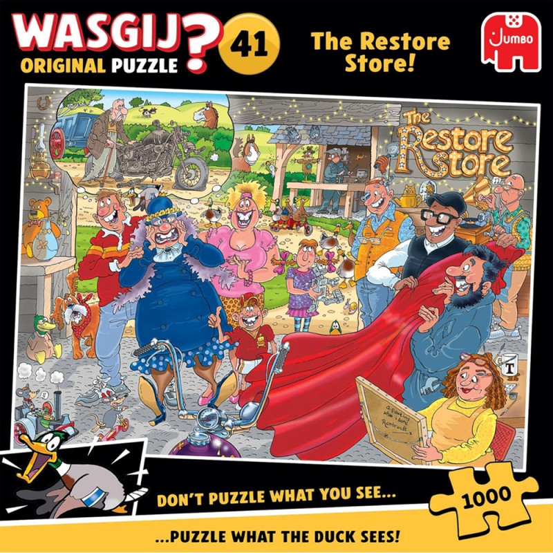 Wasgij Original 41 - Restauration Complète - Puzzle 1000 pièces