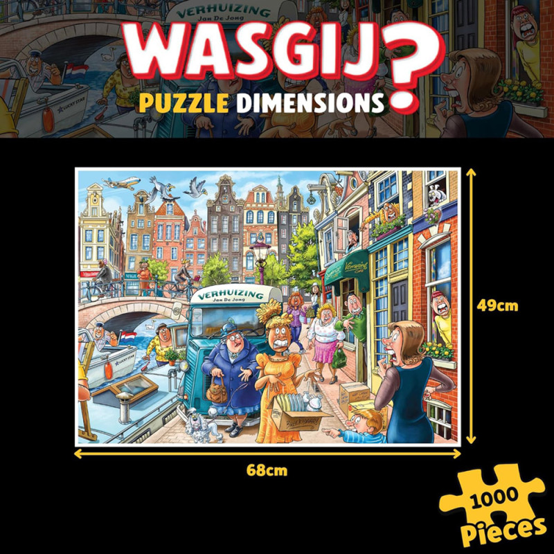 Wasgij Original 41 - Restauration Complète - Puzzle 1000 pièces