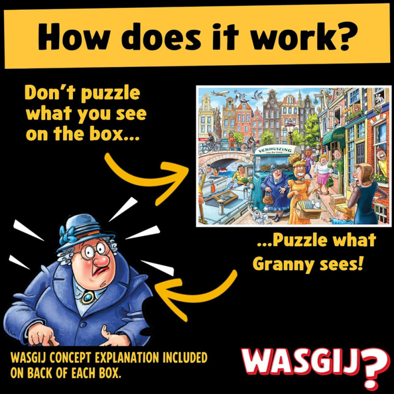 Wasgij Original 41 - Restauration Complète - Puzzle 1000 pièces
