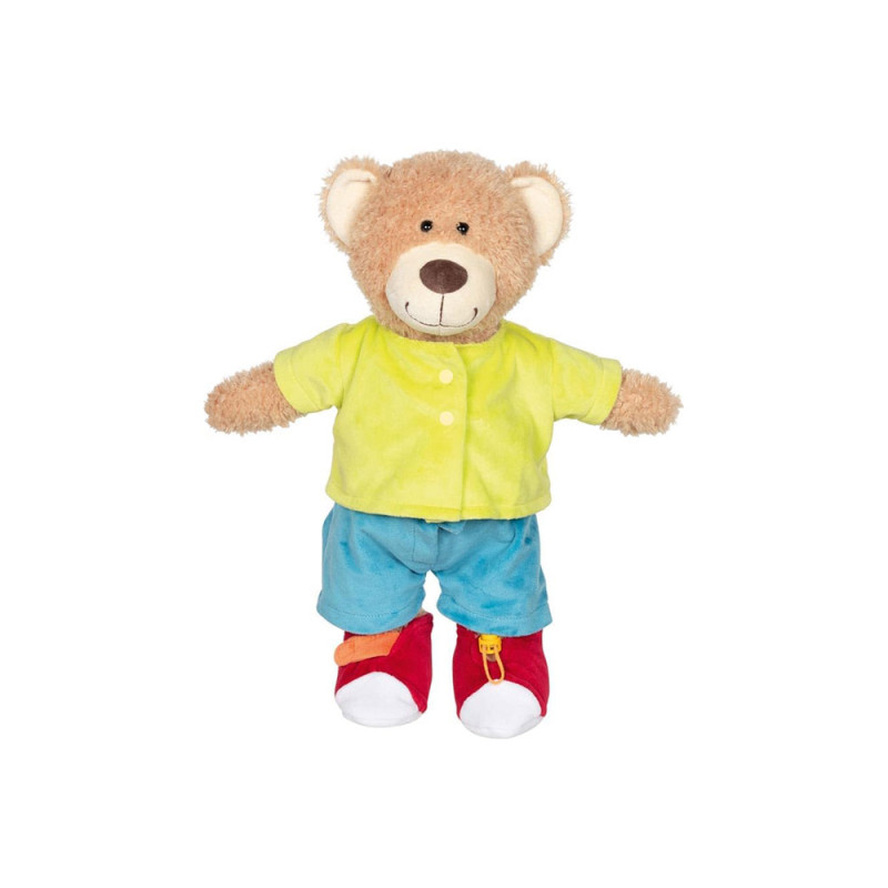 Ours en Peluche et velours pour apprendre à s'habiller