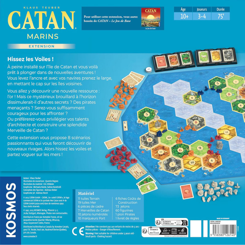 CATAN : Marins (Extension version 2025)