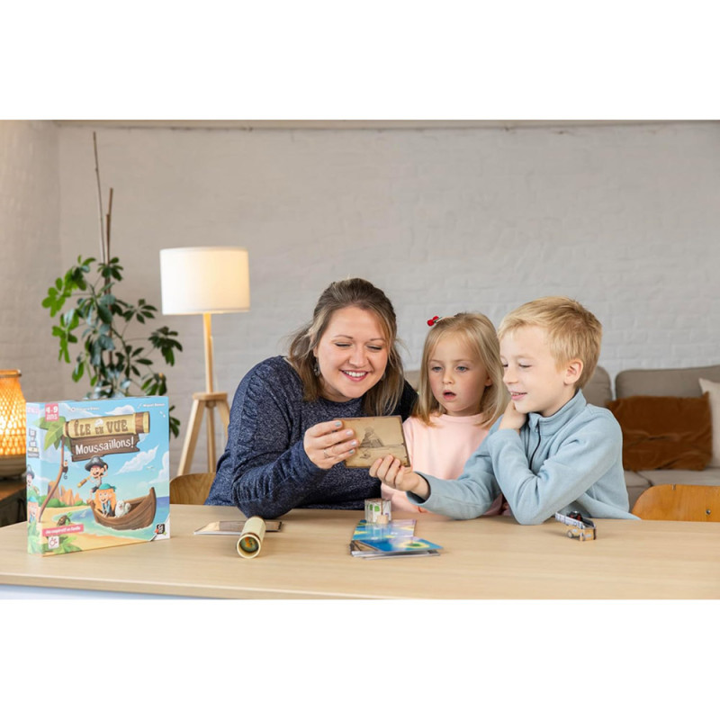 ÎLE EN VUE MOUSSAILLONS ! Jeu coopératif en famille