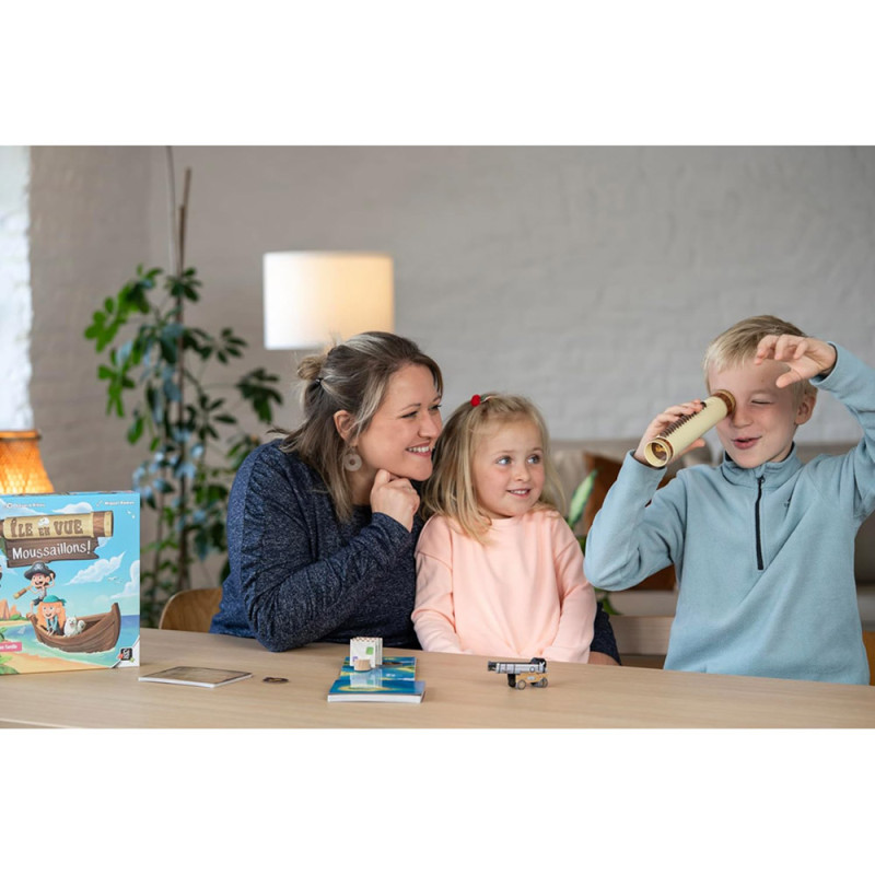 ÎLE EN VUE MOUSSAILLONS ! Jeu coopératif en famille