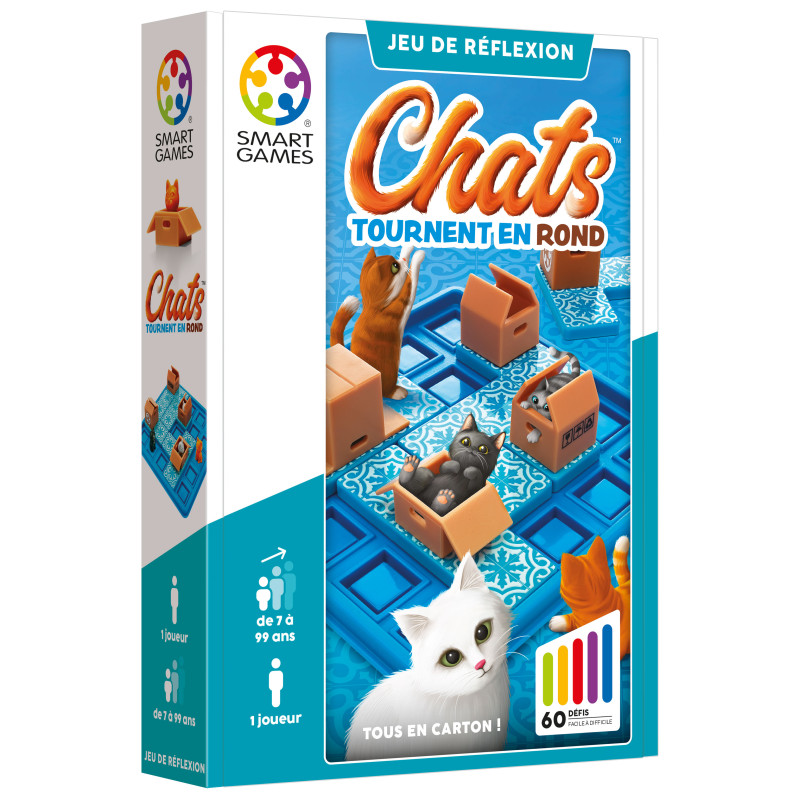 Chats tournent en Rond - Jeu de logique Smartgames