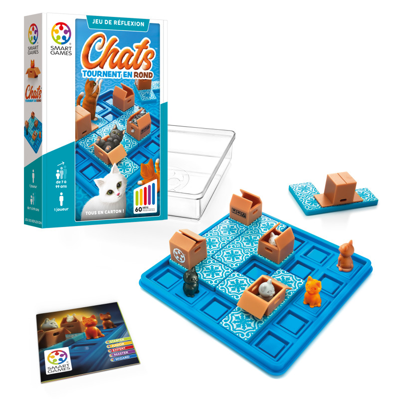 Chats tournent en Rond - Jeu de logique Smartgames