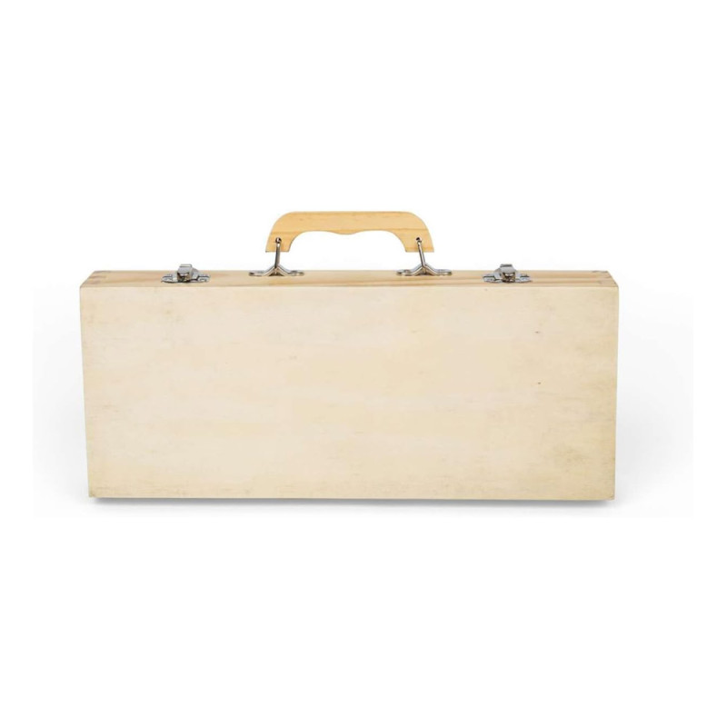 Caisse d'outils en bois petit modèle pour enfants juniors - Jouet en bois Bigjigs