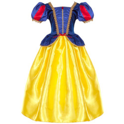 Déguisement Blanche neige - 6/8 ans Luxe Great-Prétenders