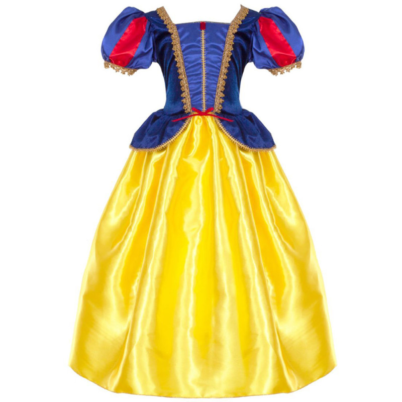 Déguisement Blanche neige - 6/8 ans Luxe Great-Prétenders