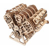 Maquette 3D Moteur V8 avec mouvements Ugears