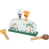 Pop Up Safari jouet en bois bébé Small Foot