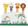 Pop Up Safari jouet en bois bébé Small Foot