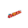 Train des pompiers - jouet en bois Bigjigs pour circuit de train