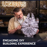 Faucon Millennium Star Wars – Maquette en Bois UGEARS – Puzzle 3D à Monter – Boissellerie.fr