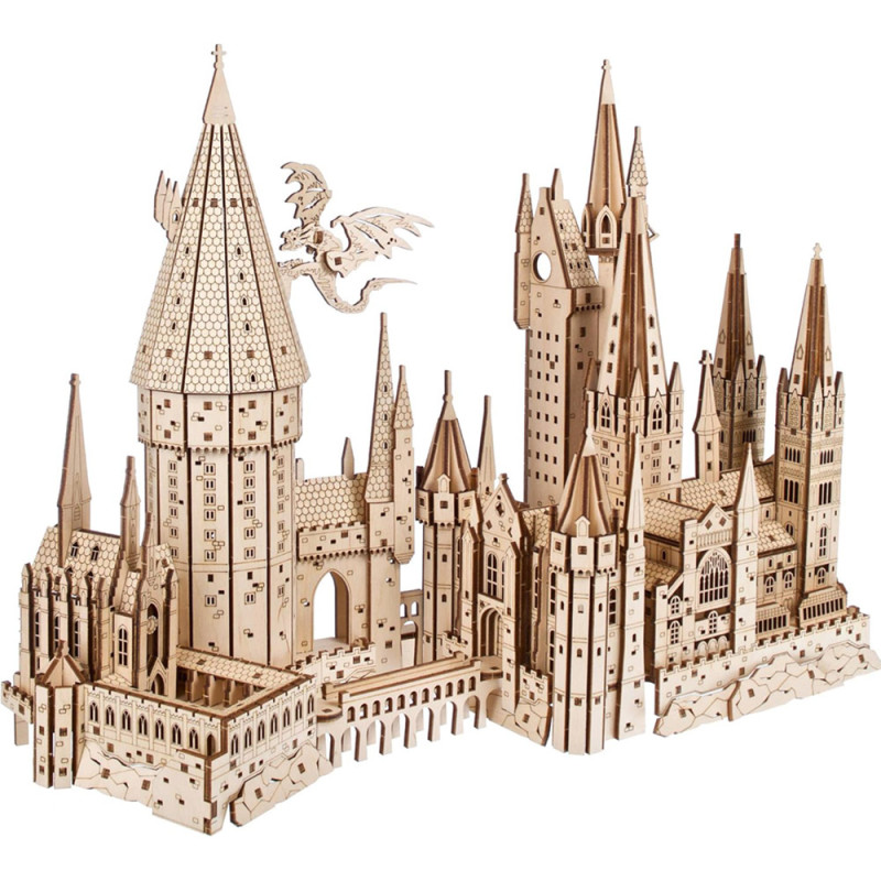 Château de Poudlard Harry Potter – Maquette 3D en Bois UGEARS – Kit à Monter – Boissellerie.fr