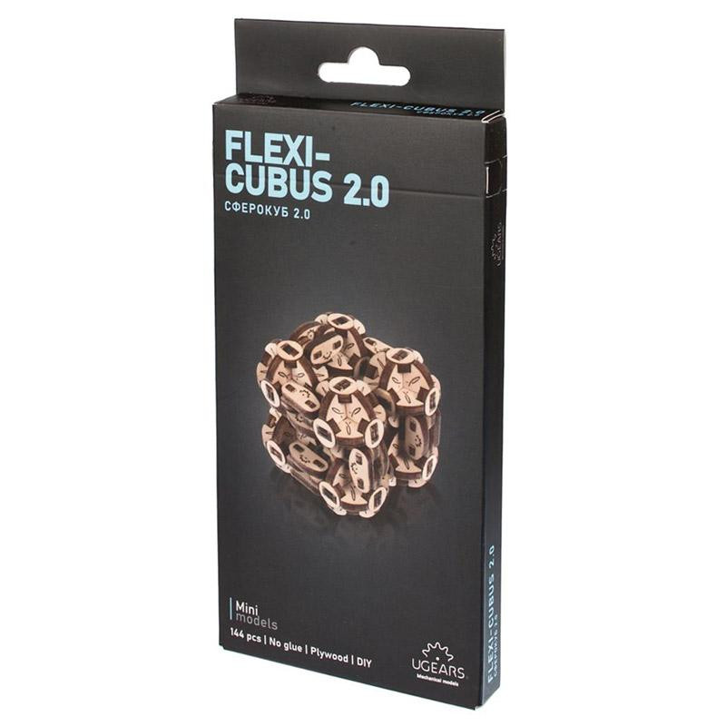 Flexi Cube - Maquette à construire en bois Ugears 2.0