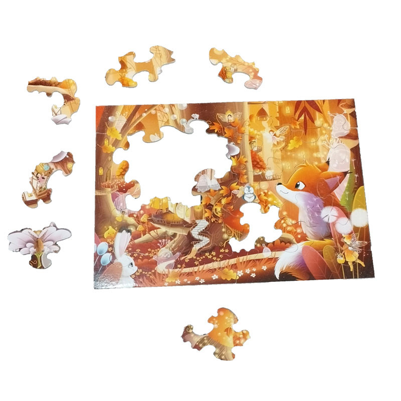 Puzzle Maison des Fées - Puzzle en Bois fabriqué en France - 24 pièces