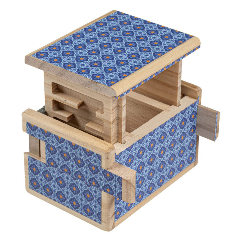 Boîte à Secrets Kyoto – Casse-tête en Bois Japonais – Défi de Logique Élégant – Boissellerie.fr