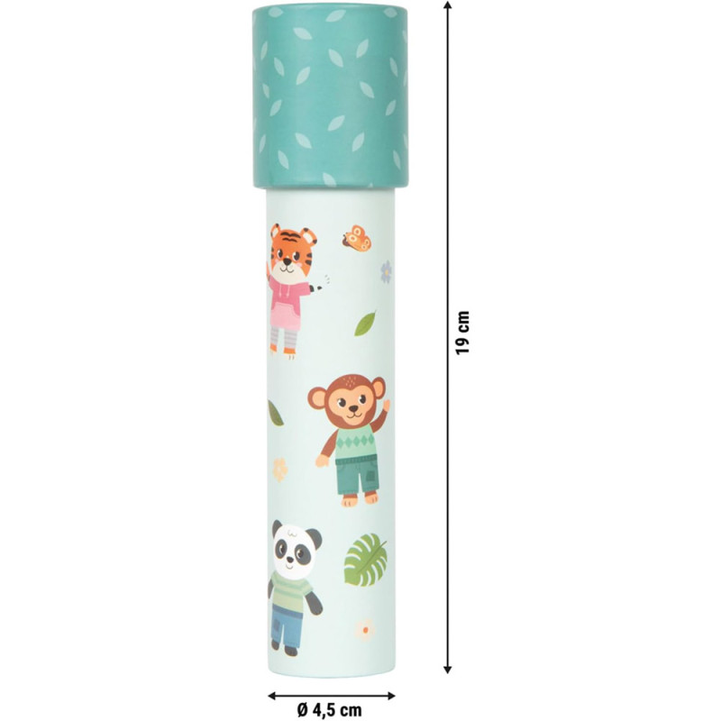 Kaléidoscope "Les Amis de la Jungle" – Jouet Traditionnel pour Enfants – Boissellerie.fr