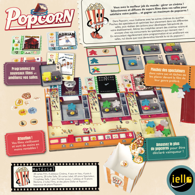 Popcorn - jeu de société Iello