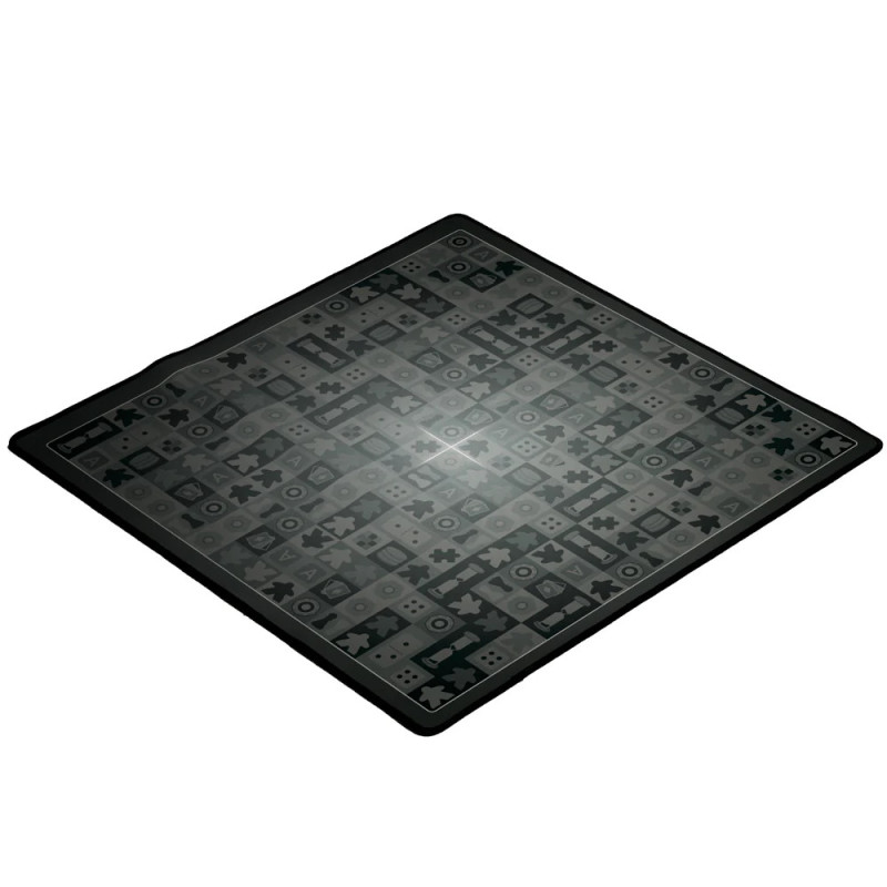 Tapis de jeu - Tapis de carte - Signature Graphite (60X60 cm)