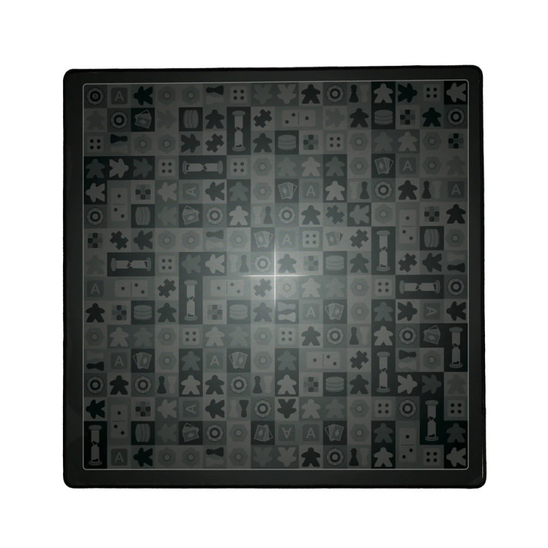 Tapis de jeu - Tapis de carte - Signature Graphite (60X60 cm)