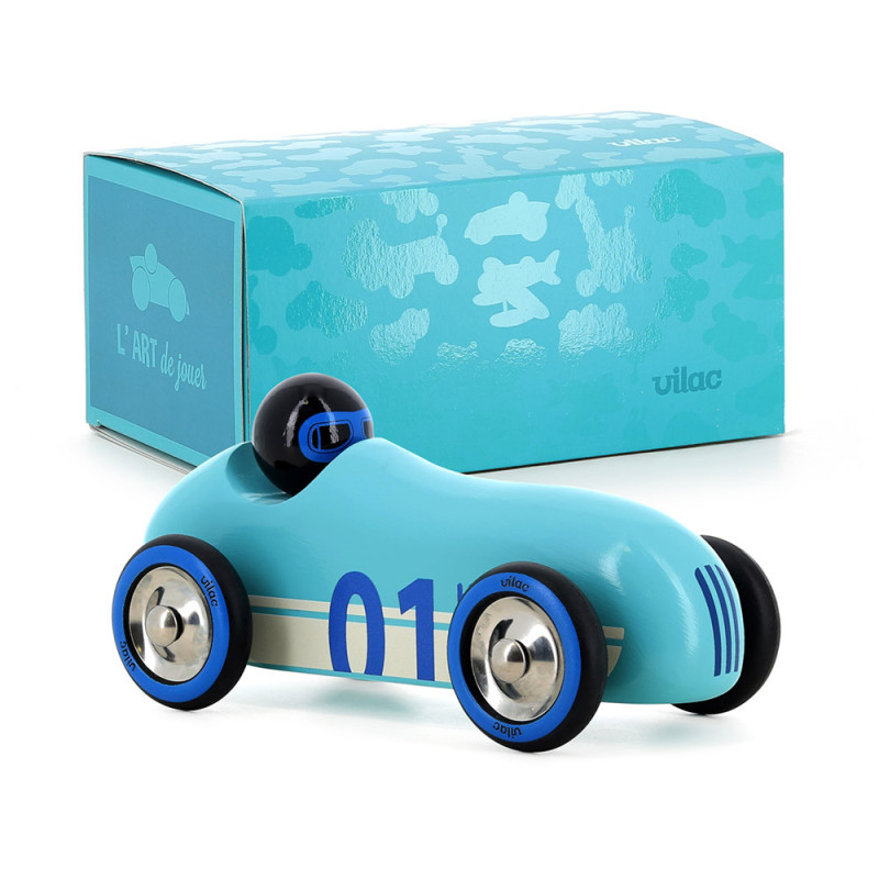 Old Sport Compet' turquoise - un jouet en bois Vilac