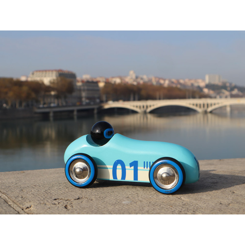 Old Sport Compet' turquoise - un jouet en bois Vilac