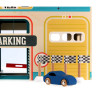 Garage vintage - un jouet en bois Vilac