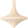 Toupie en bois naturel 3,5 cm - Jouet traditionnel | Boissellerie.fr