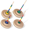 Toupie Spaghetti en bois 7,6 cm - Jouet de collection | Boissellerie.fr