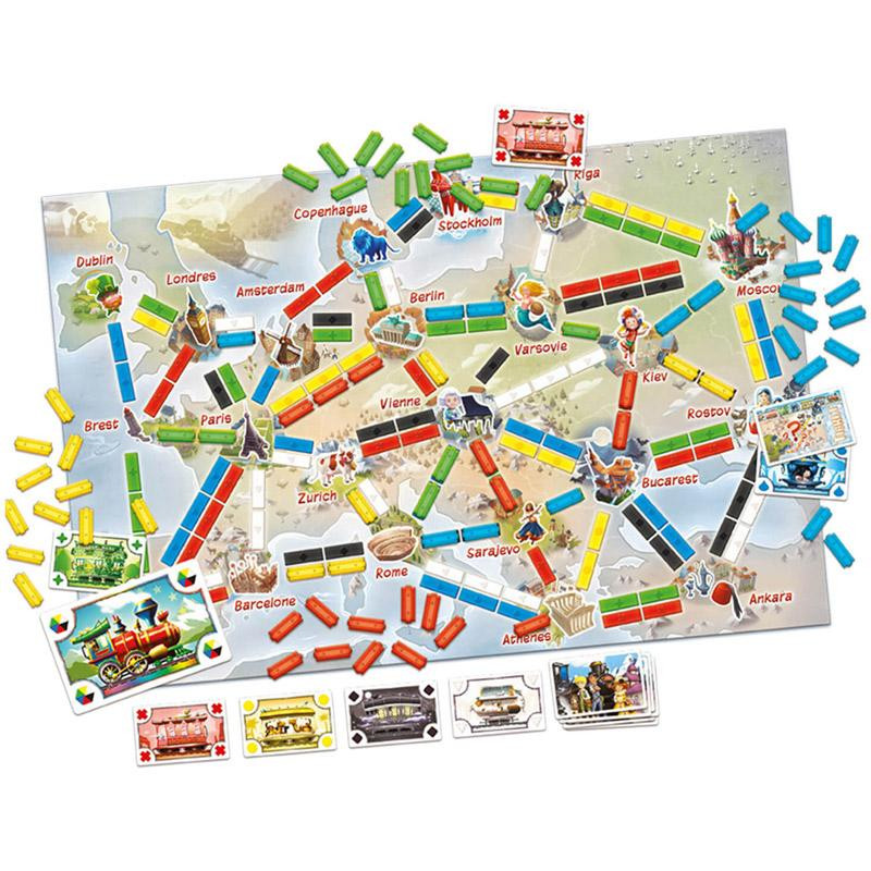 Les Aventuriers du Rail Mon Premier Voyage - Jeu Enfant dès 6 ans | Boissellerie.fr