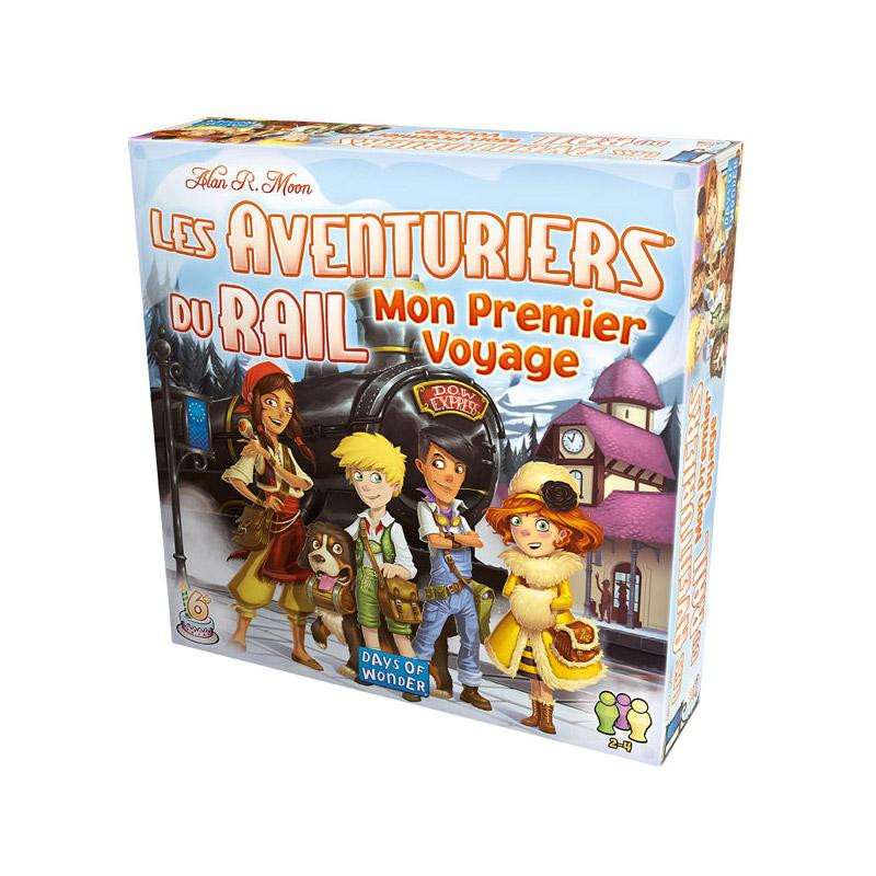 Les Aventuriers du Rail Mon Premier Voyage - Jeu Enfant dès 6 ans | Boissellerie.fr
