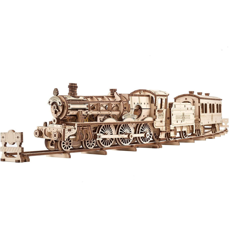 Poudlard Express Locomotive Harry Potter - Maquette en Bois Ugears