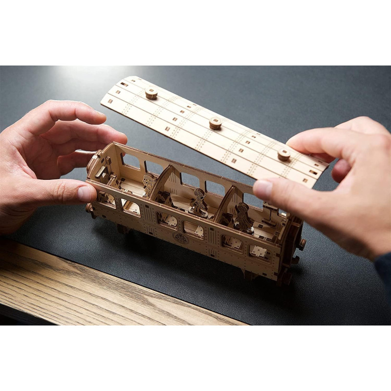 Poudlard Express Locomotive Harry Potter - Maquette en Bois Ugears