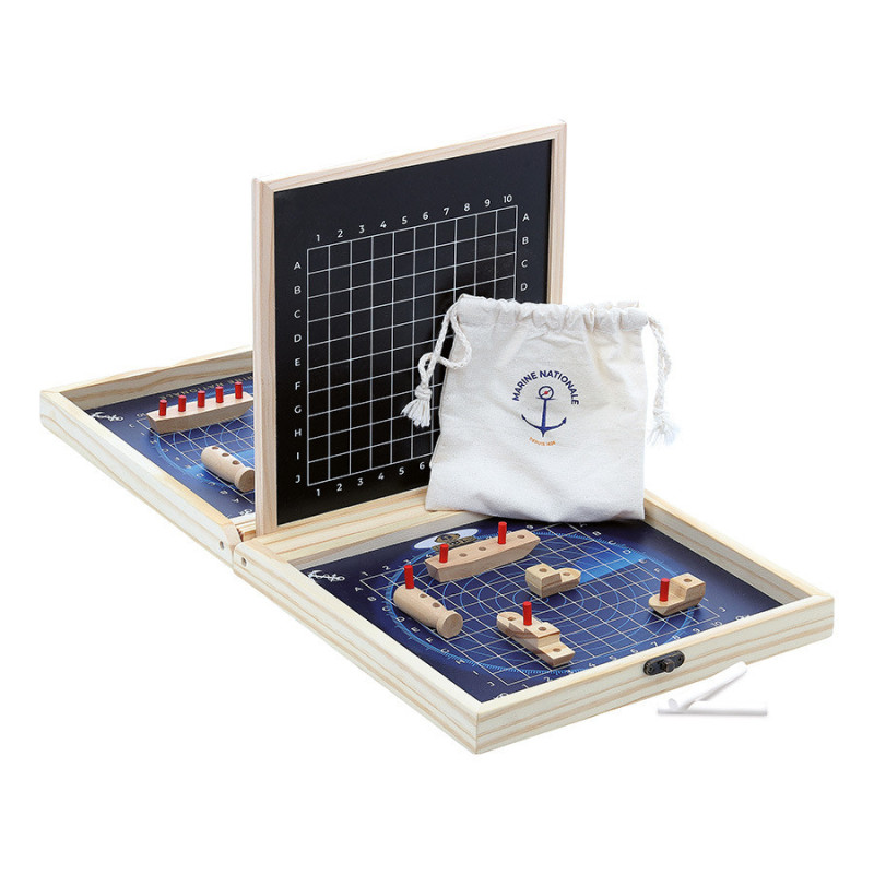 Bataille Navale - Marine Nationale - Jeu en bois Vilac