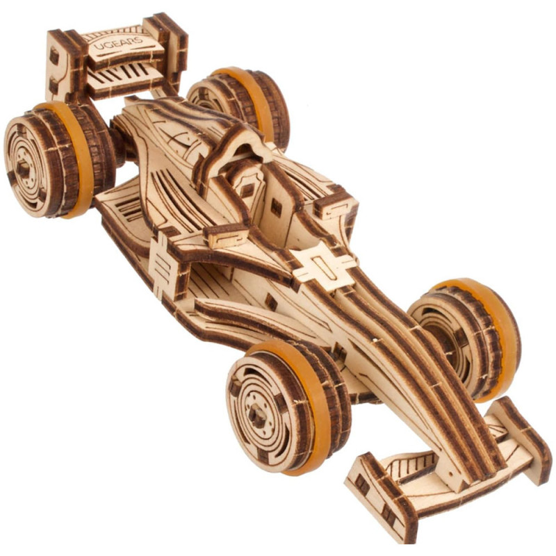 Maquette en bois Ugears - Bolide Monoplace