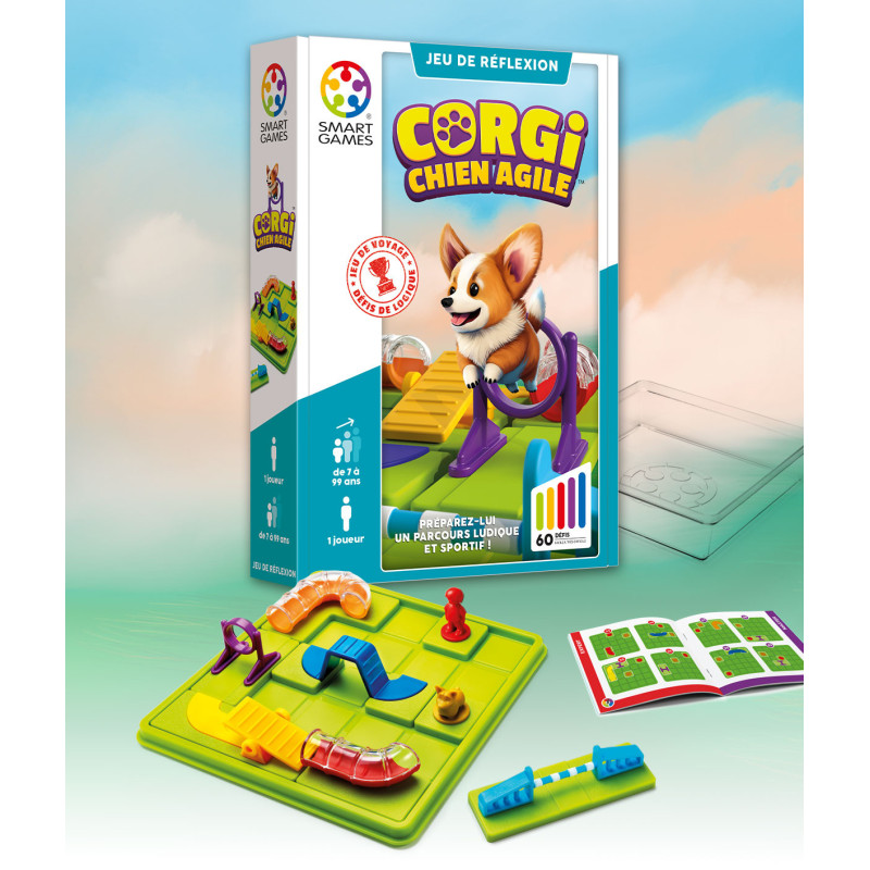 CORGI - Chien agile - Casse Tête pour enfant dès 7 ans - SMART GAMES