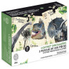 Ensemble de 3 Puzzles Dinosaures "Museum" – Vilac (3 x 200 pièces)